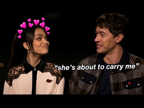 Rachel Zegler and Tom Blyth acting like a couple for 5 minutes