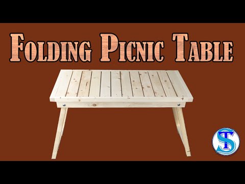 Folding Picnic Table | DIY