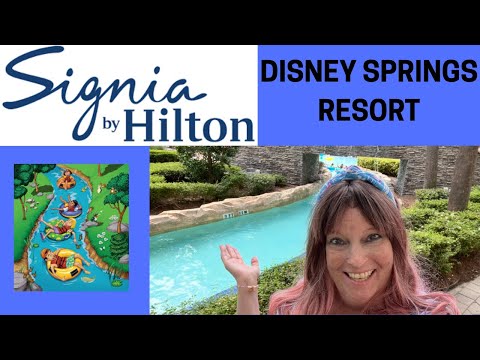 SIGNIA HILTON Bonnet Creek Orlando in DISNEY SPRINGS - Room Tour & Review