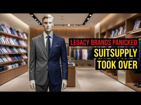 How Suitsupply Hijacked the Suit Market (And Legacy Brands Panicked