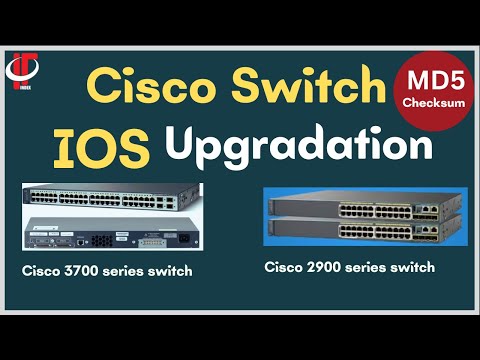 Cisco Switch IOS Upgrade 🔥 | Step-by-Step Guide with MD5 Verification | CCNA & Networking in Hindi