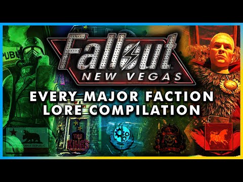 Every Major Faction From Fallout New Vegas | FULL Fallout NV Lore