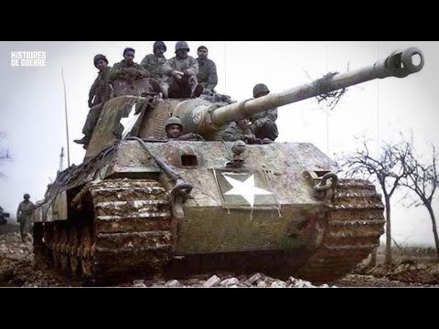 Tankistes américains capturent un Tiger I  incrédules, il ne faisait que 190 km par plein