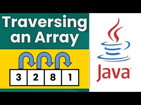 Traversing an Array (Java Tutorial)