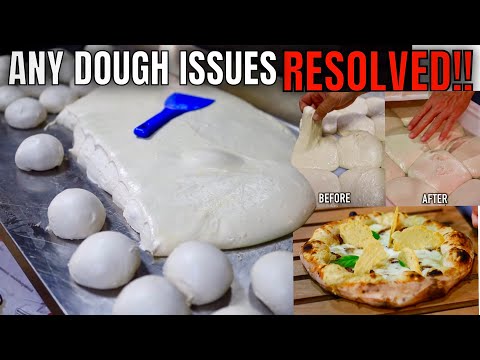 How To Resolve Any Issues With Pizza Dough! No Secrets