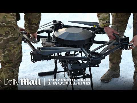 The Vampire Bomber Drones Destroying Russian Positions At Night | Frontline | Daily Mail