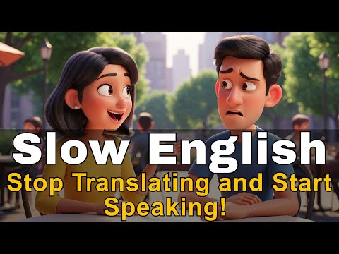 Stop Translating and Start Speaking! | Learn English Through Story | English Listening Practice