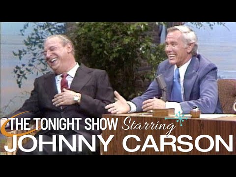 Rodney Dangerfield Forgets His Jokes | Carson Tonight Show