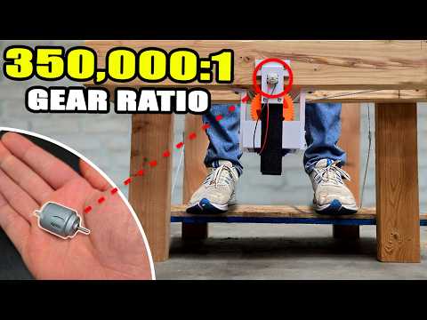 I Built an Elevator With a $1 Motor