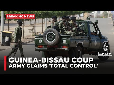 Guinea-Bissau coup: Military officers claim 'total control' of country after election