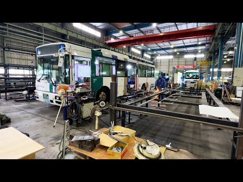 From Scrap to Service: How Route & Tour Buses Are Rebuilt and Reborn 🚌🔧