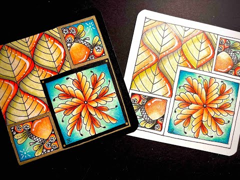 "A Thousand Forests" Zentangle Inspired class