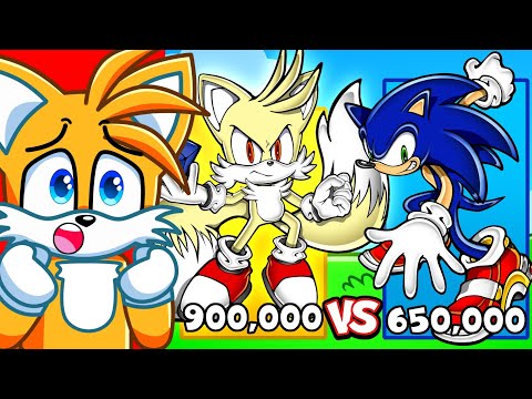 SONIC vs TAILS Power Level Comparison