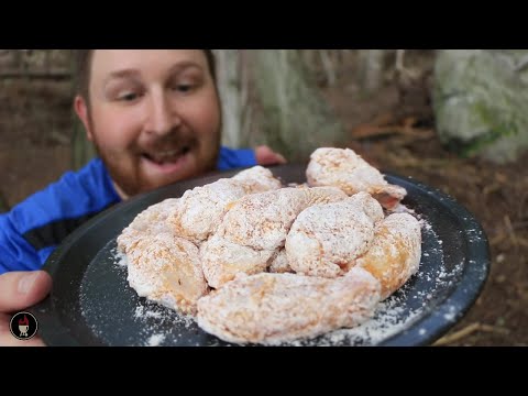 Cooking Buffalo Wings While Mountain Biking Remote Lake
