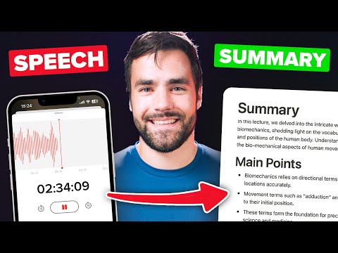 How I Use ChatGPT to Take PERFECT Notes with My Voice