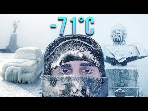Duniya Ke Sabase Thande Shahar Mein 1 Ghanta Chalana (-71°C, Yakutsk)