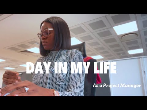 A day in my life as a project manager | office girl edition | corporate project manager