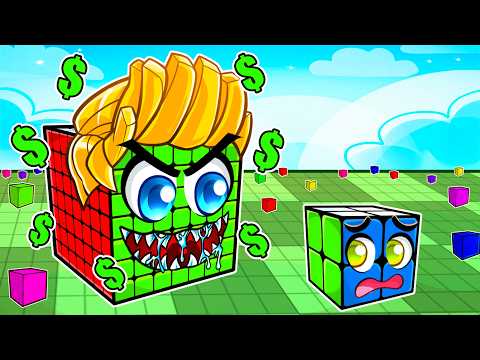 我花了超多R幣!從破爛魔術方塊到「神級魔術方塊」的成長過程!【Roblox 機械方塊】