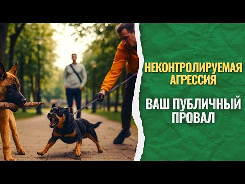 Собака бросается на проходящих мимо собак и кусает хозяина. Что делать?