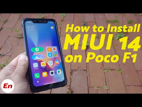 Poco F1 | Install Miui 14 Stable | Xiaomi EU | Android 13 | IR Face Unlock | PocoOS | Enforcing