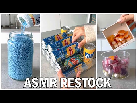 3 Hour Restocking ASMR Videos To Fall Asleep To | Cleaning/Organising/Restocking ✨