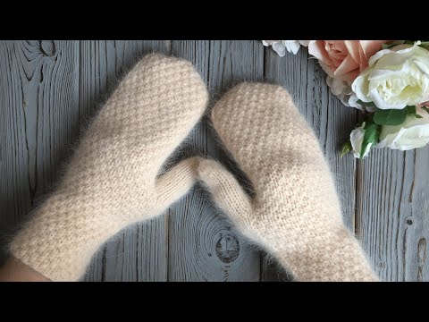 Я ВЛЮБИЛАСЬ В ЭТИ РУКАВИЧКИ ! МЯГКИЕ, ТЕПЛЫЕ, ПУШИСТЫЕ ! "ЖЕМЧУЖНЫЕ" РУКАВИЧКИ ИЗ ПУХА НОРКИ !