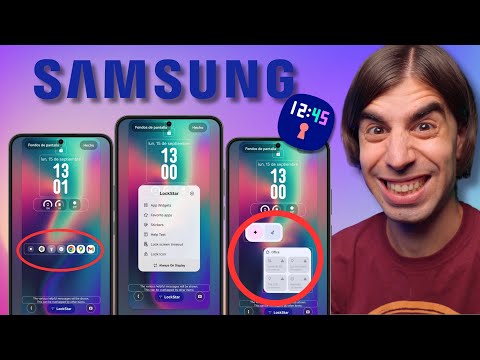 Customize your Samsung LOCK SCREEN PRO level: LockStar by Good Lock🔥