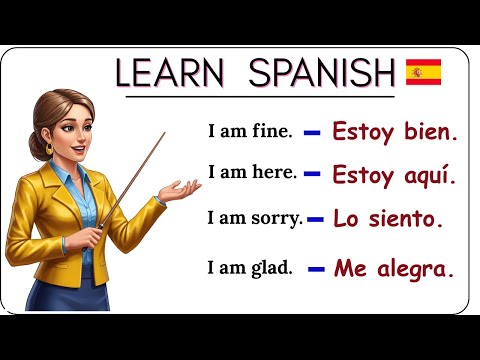 Useful Spanish Phrases for Conversations| learn Spanish | Spanish for Beginners | Aprender español,