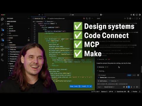 Figma + Developer Workflows | design systems, Code Connect, MCP, and Make