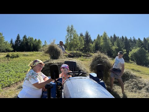 She Brought Food to Grandpa in the Mountains 🇺🇦 | Hard Life in Ukrainian Village