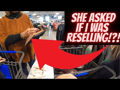 She confronted me in the GOODWILL and said this!