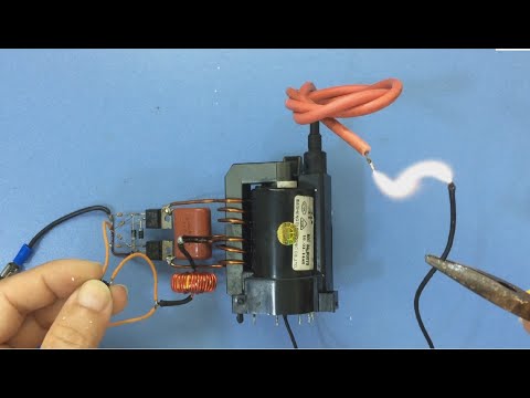 How to make inverter 12v to 220v from old CRT TV. ALL IN ONE