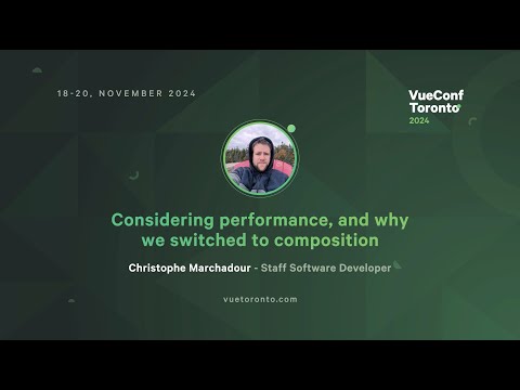 Considering performance, and why we switched to composition - Christophe Marchadour
