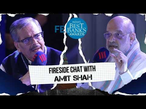 In conversation with Home Minister Amit Shah at FE India’s Best Banks Awards 2025.