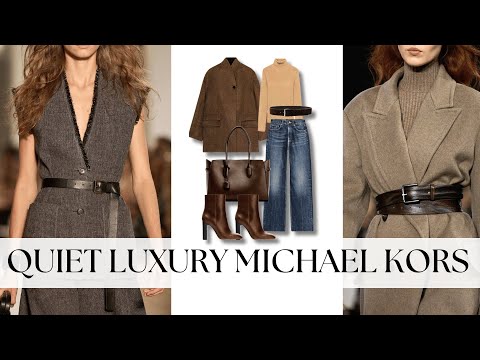 How Elegant Women Use the Michael Kors Style to Simplify Their Wardrobe and Look Polished