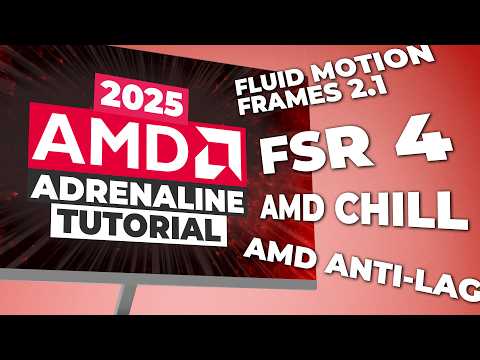 AMD Adrenaline 2025: The most important settings for your RX 9070 & 9070 XT