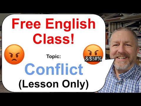 Let's Learn English! Topic: Conflict! 😠😡🤬 (Lesson Only)