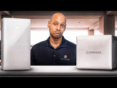 Tesla Powerwall Vs Enphase Battery