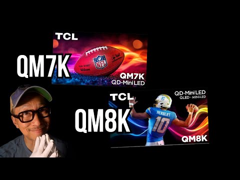 Budget TCL QM7K $800 vs Flagship QM8K $1600 side by side LIVE