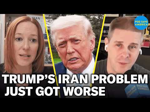 MAGA DUMPS Trump Over Iran War Betrayal (w/ Jen Psaki)