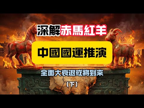 深解赤馬紅羊 | 國運大衰退獨家推演！2030全面大衰退？揭秘未來30年中國最黑暗的時刻…