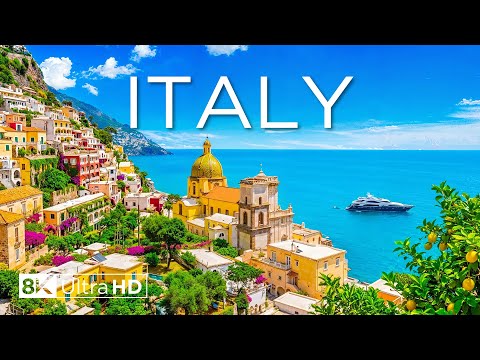 Italy 8K – Discover the Most Beautiful Places, from Historic Cities to Iconic Landscapes