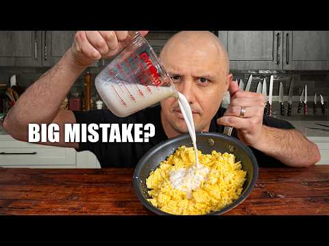 Should You Really Add Milk to Scrambled Eggs?