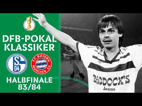 NOSTALGIE PUR: Thon-Hattrick bei 12-Tore-Spektakel | Schalke 04 - FC Bayern München | DFB-Pokal 1984