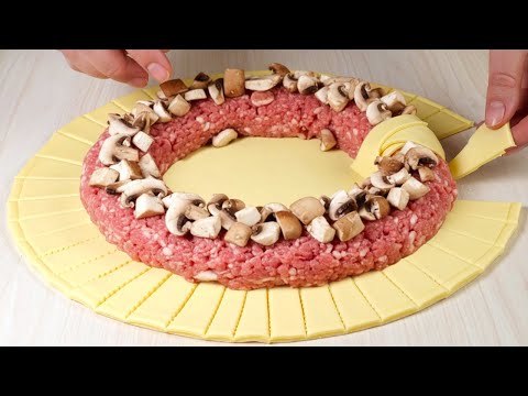 Diese Rezept Vorspeise Party in nur 15 Minuten! Diesen Trick habe ich in einem Restaurant!