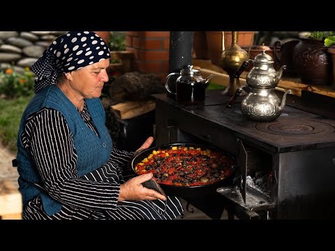 Stuffed Eggplant with Beef | Rustic Turkish Village Recipe