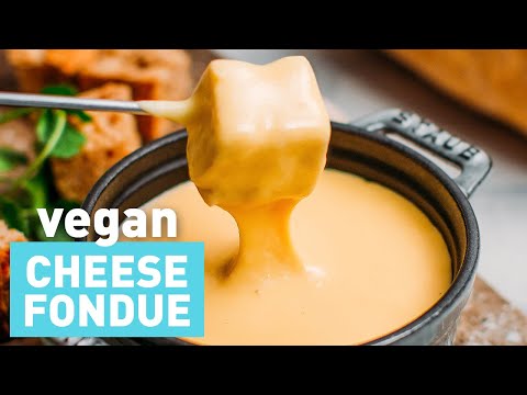 Vegan Cheese Fondue