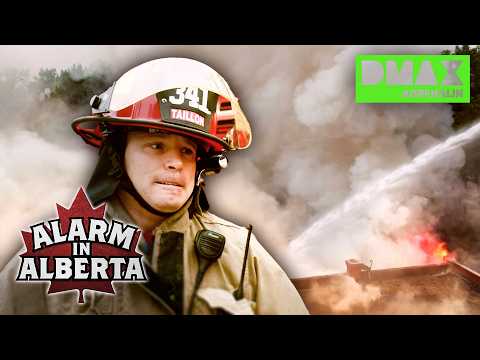 GEFÄHRLICHER Alltag der FEUERWEHR 🔥😱 | COMPILATION | Alarm in Alberta