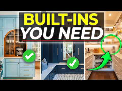 5 Built-Ins You'll WISH You Added Sooner