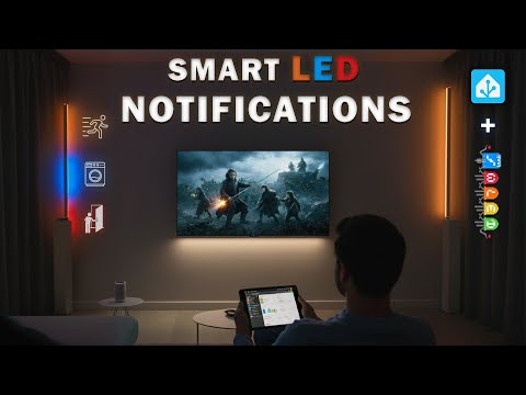 Coolest Home Assistant LED Automation | WLED + Home Assistant